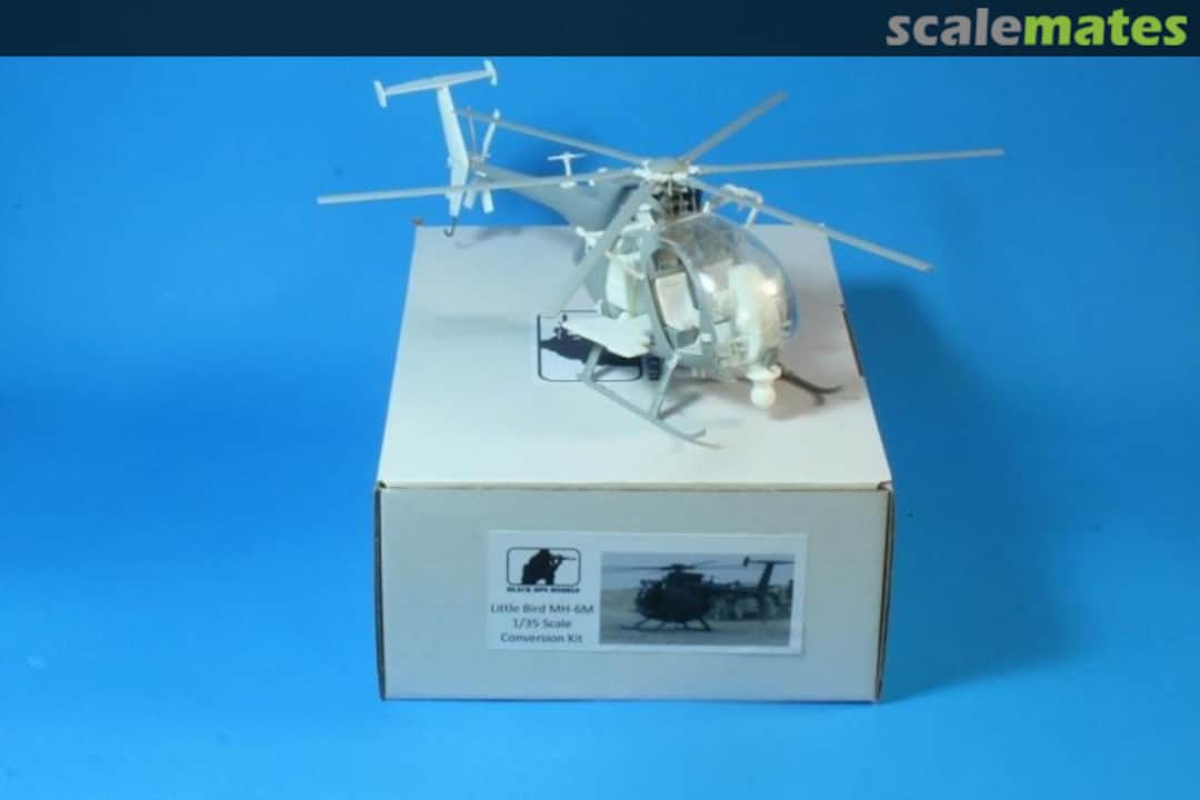 Boxart Little Bird MH-6M Conversion Kit for Dragon OH-6 and Dragon MD-500 Black Ops Models Boxart Little Bird MH-6M Conversion Kit for Dragon OH-6 and Dragon MD-500 Black Ops Models