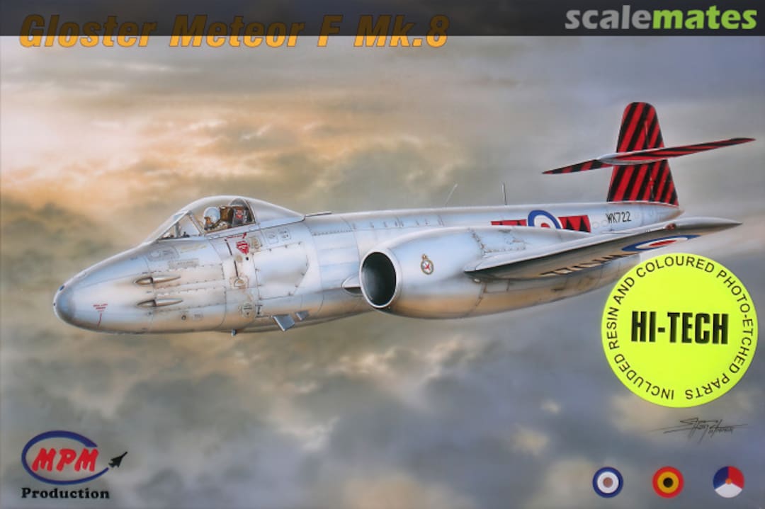 Boxart Gloster Meteor F Mk.8 72531 MPM Production Boxart Gloster Meteor F Mk.8 72531 MPM Production