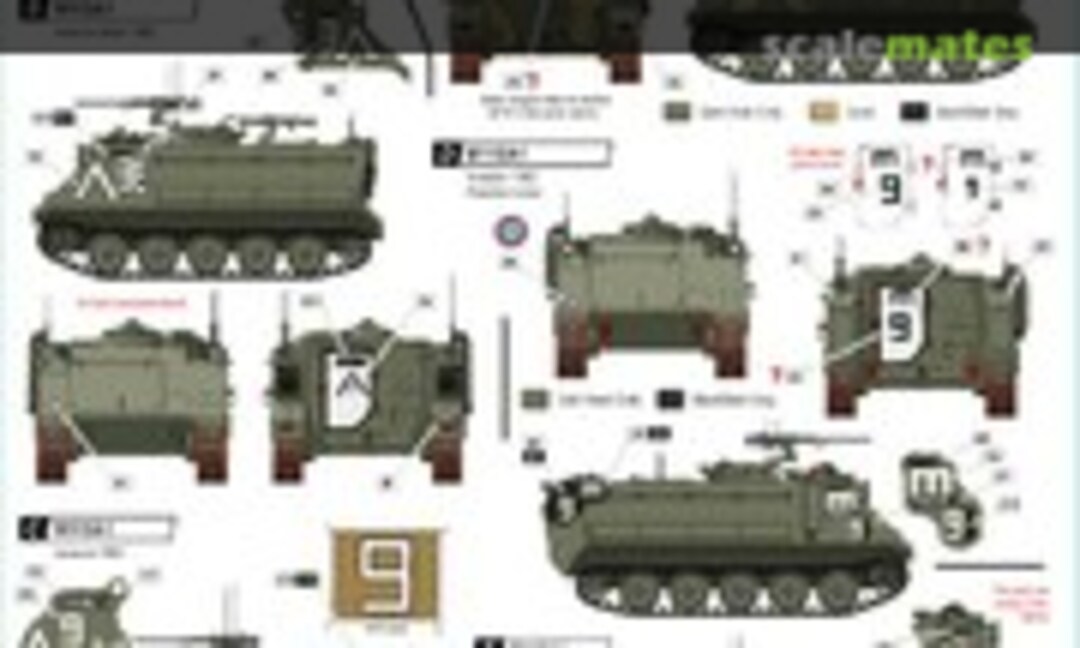 1:35 Israeli AFVs # 7. M113 Zelda (Star Decals 35-C1157) 35-C1157