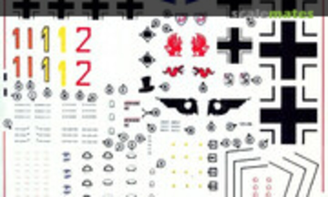 1:48 Messerschmitt Bf 109E (Almark Decals A48-3)