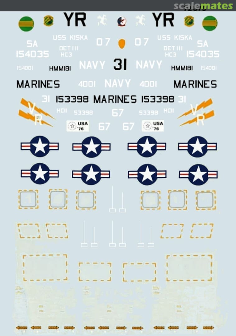 Boxart Boeing CH-46D Sea Knight 72-375 Microscale Boxart Boeing CH-46D Sea Knight 72-375 Microscale