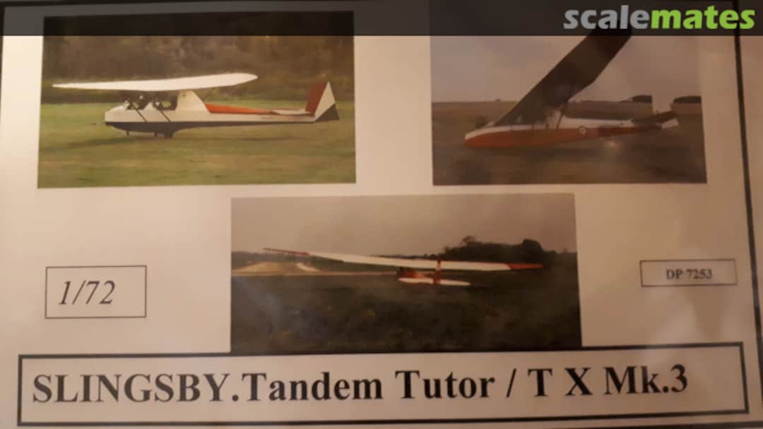 Boxart Slingsby Tandem Tutor / T.X Mk.3 DP7253 Dujin Boxart Slingsby Tandem Tutor / T.X Mk.3 DP7253 Dujin
