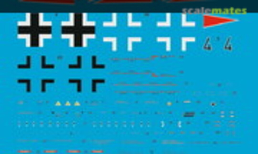 1:72 Bf 109 K-4 (Peddinghaus-Decals 72 3734) 72 3734