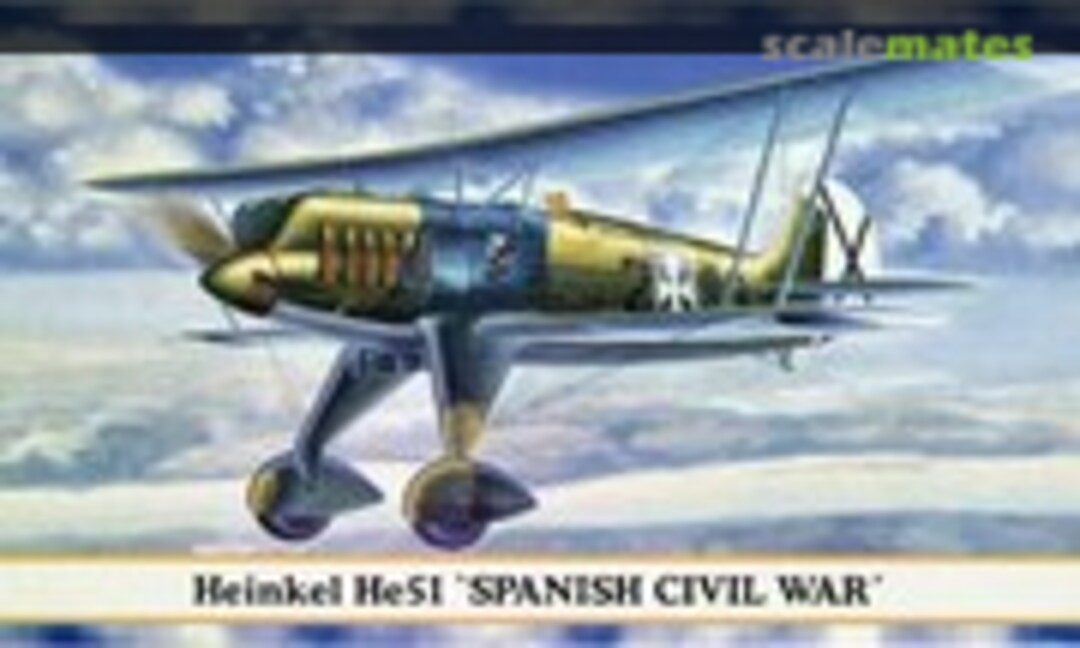 1:72 Heinkel He51 'Spanish Civil War' (Hasegawa 00726)