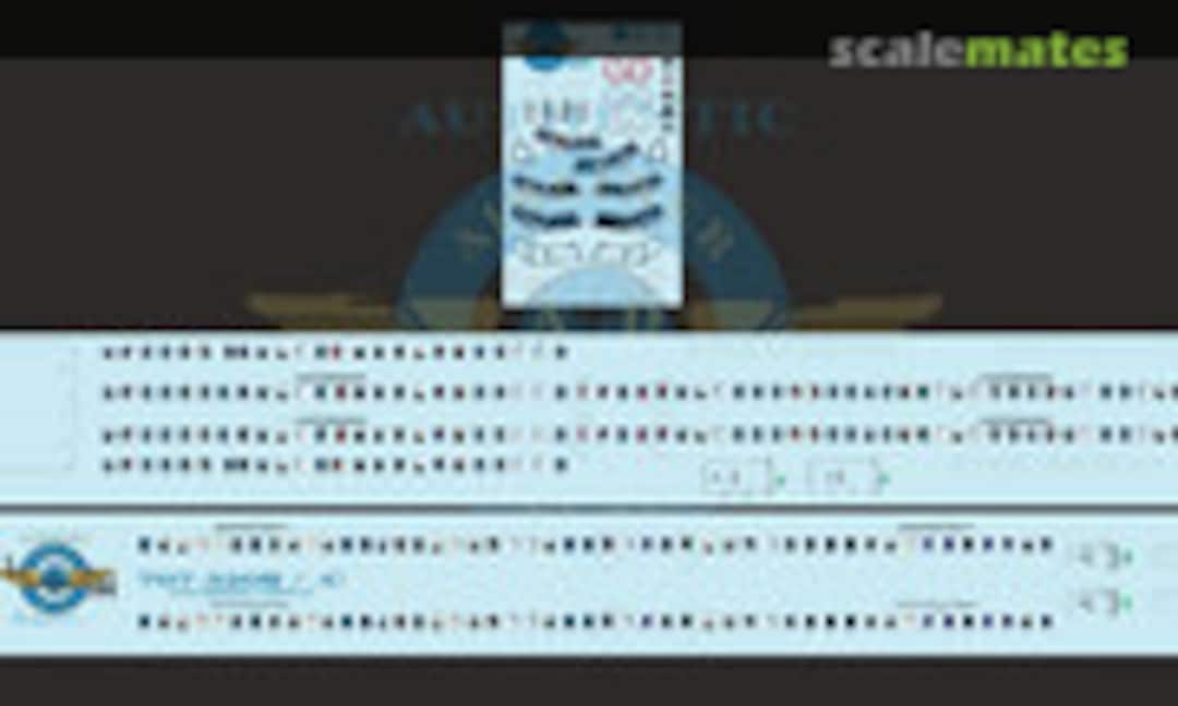 1:144 Cockpit and Cabin Windows B707-300 / 707-320B / 707-320C (Authentic-Airliner-Decals B707-300) B707-300