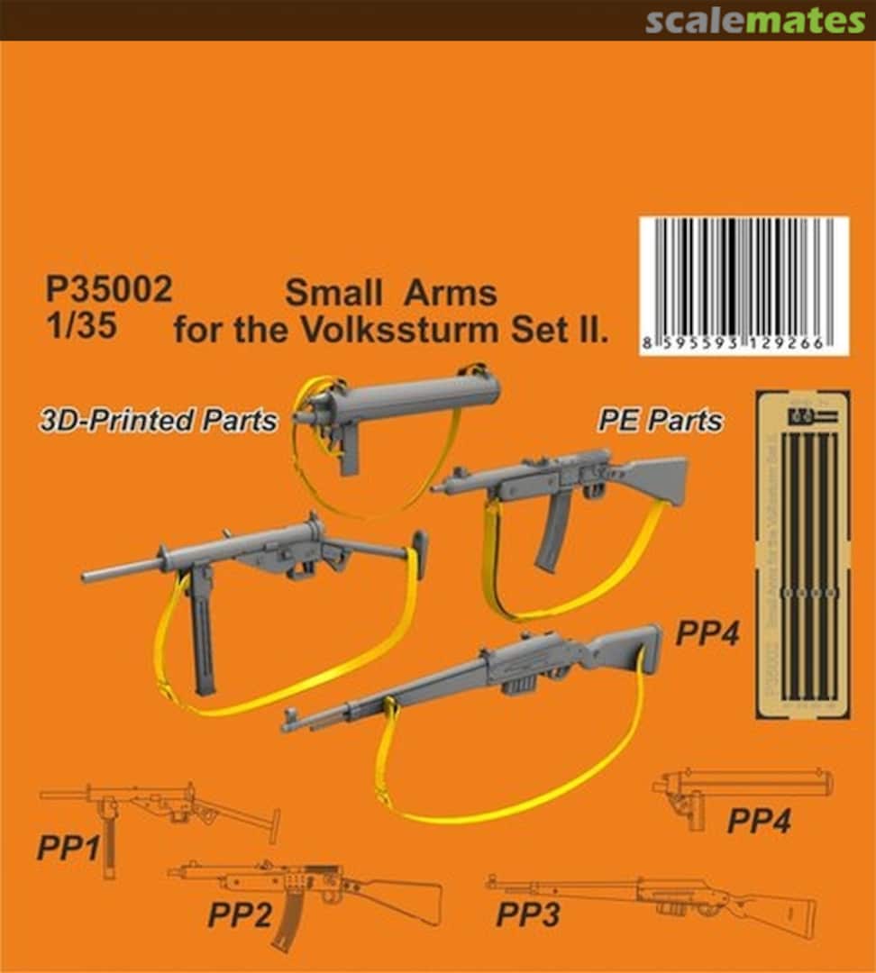 Boxart Small Arms for the Volkssturm Set II. P35002 CMK Boxart Small Arms for the Volkssturm Set II. P35002 CMK