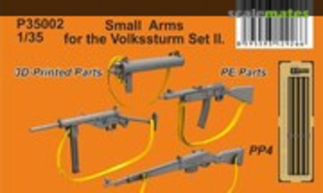 1:35 Small Arms for the Volkssturm Set II. (CMK P35002) P35002