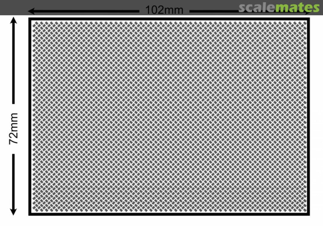 Boxart Checker Plate 4-4 / Quartet PE015 Perfect Scale Modellbau