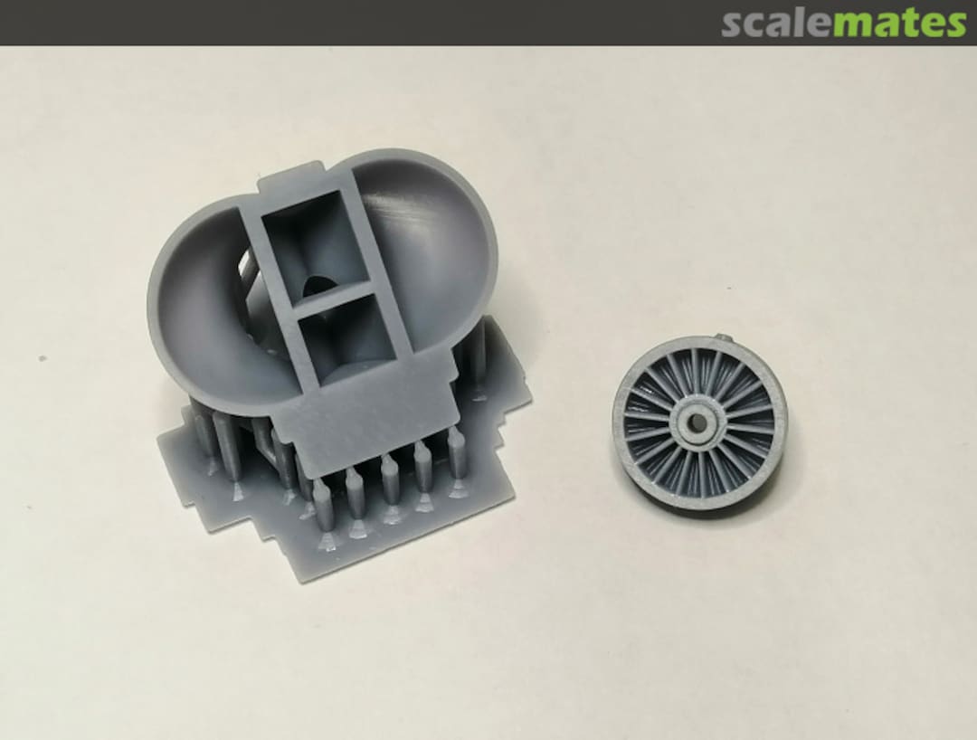 Boxart A-4 E & Later Skyhawk Intake Fan and Duct Upgrade WP48013 Wells Props Models Boxart A-4 E & Later Skyhawk Intake Fan and Duct Upgrade WP48013 Wells Props Models