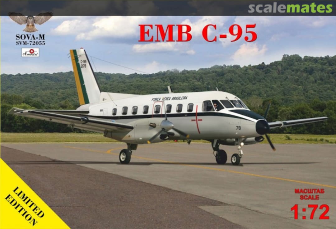 Boxart C-95A light turboprop transporter SVM-72055 SOVA-M Boxart C-95A light turboprop transporter SVM-72055 SOVA-M
