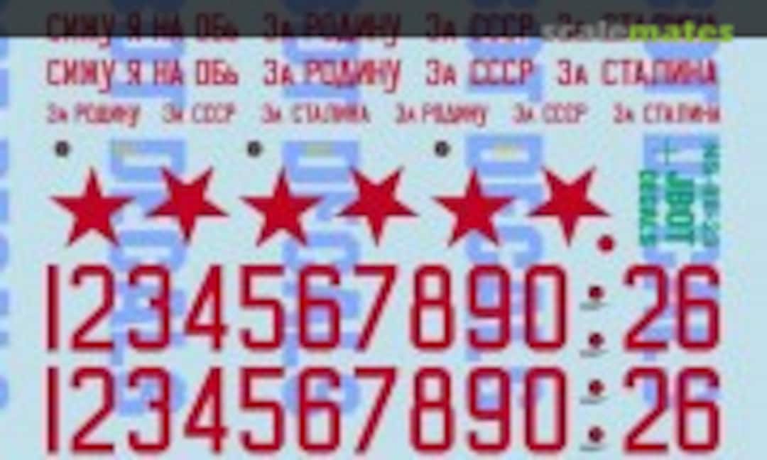 1:Egg Egg P-40 Russian (JBOT Decals )