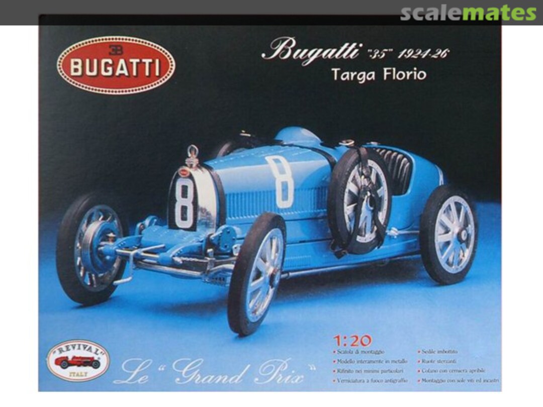 Boxart Bugatti "35" 80102/M Revival Boxart Bugatti "35" 80102/M Revival
