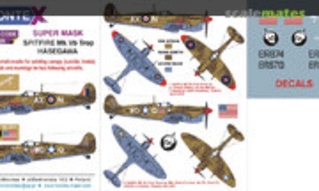 1:32 Spitfire Mk Vb Trop "USAAF" (Montex K32226) K32226