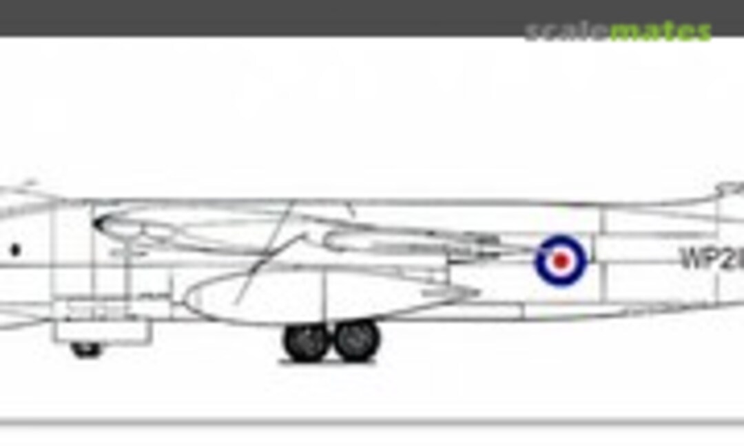 1:144 Vickers Valiant B.BK1 ( White livery ) (Welsh Models PJW66P)