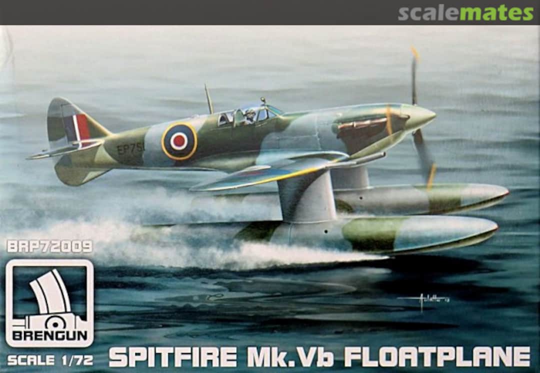 Boxart Spitfire Mk.Vb Floatplane BRP72009 Brengun Boxart Spitfire Mk.Vb Floatplane BRP72009 Brengun
