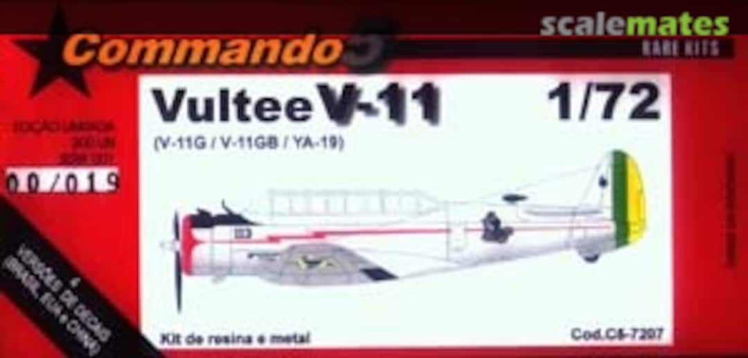 Boxart Vultee V-11 C5-7207 Commando5 Boxart Vultee V-11 C5-7207 Commando5