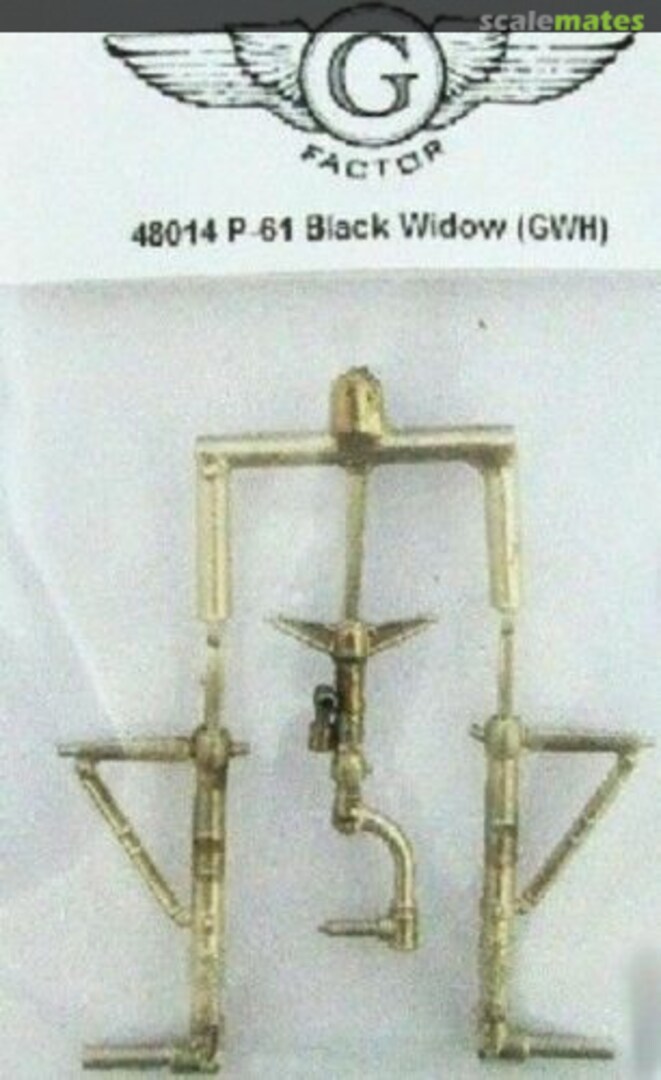 Boxart P-61 Black Widow - Landing Gear 48014 G Factor Boxart P-61 Black Widow - Landing Gear 48014 G Factor