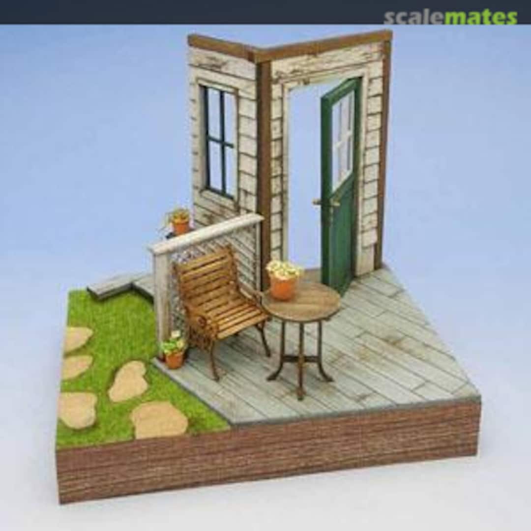 Boxart Garden A w/House & Deck SS-023 Doozy ! Modelworks Boxart Garden A w/House & Deck SS-023 Doozy ! Modelworks