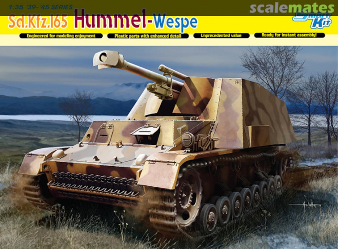 Boxart Panzerhaubitze Hummel-Wespe (leFH auf Hummel FgSt) 6535 Dragon Boxart Panzerhaubitze Hummel-Wespe (leFH auf Hummel FgSt) 6535 Dragon
