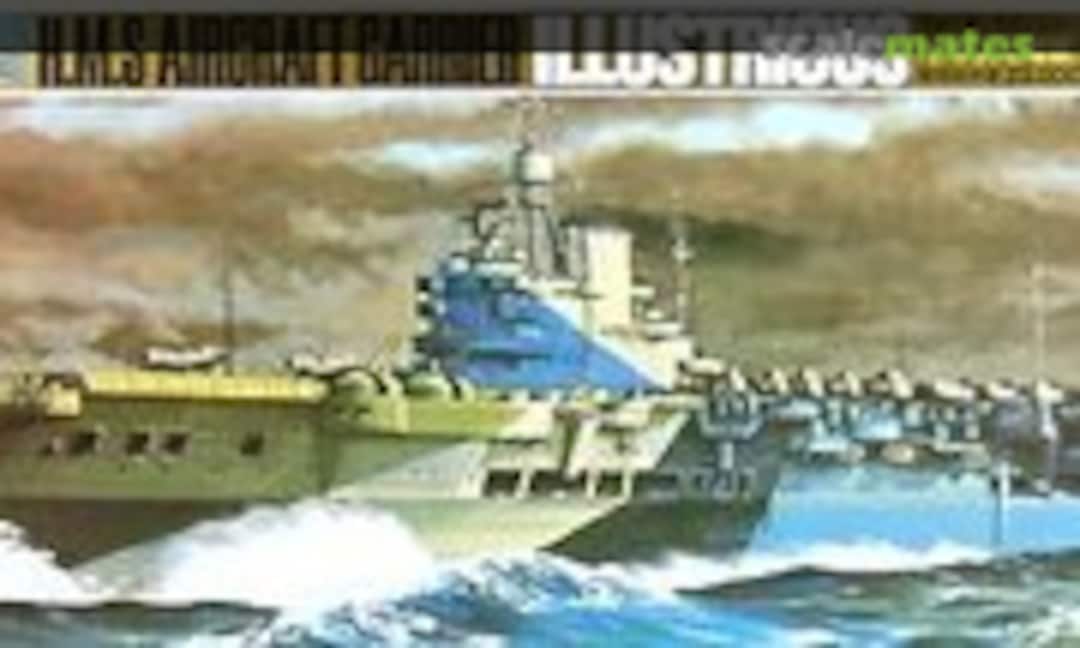 1:700 HMS Aircraft Carrier Illustrious (Aoshima WL.A112)