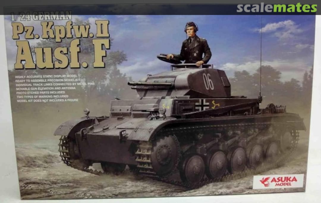 Boxart Pz.Kpfw. II Ausf. F 24-001 ASUKA Model