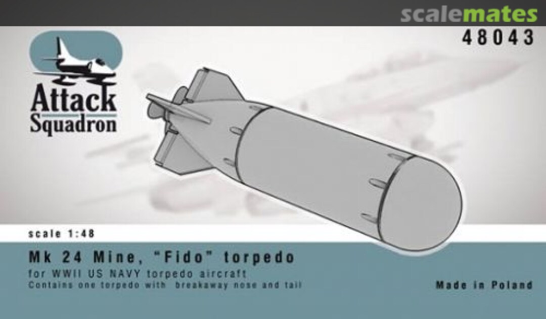 Boxart MK 24 Mine, FIDO Torpedo set 48043 Attack Squadron