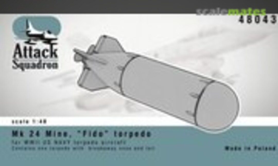 1:48 MK 24 Mine, FIDO Torpedo set (Attack Squadron 48043) 48043