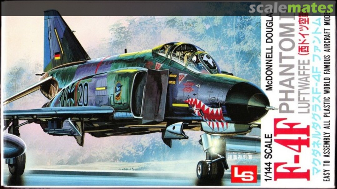Boxart McDonnell Douglas F-4F Phantom II Luftwaffe 1068-200 LS Boxart McDonnell Douglas F-4F Phantom II Luftwaffe 1068-200 LS