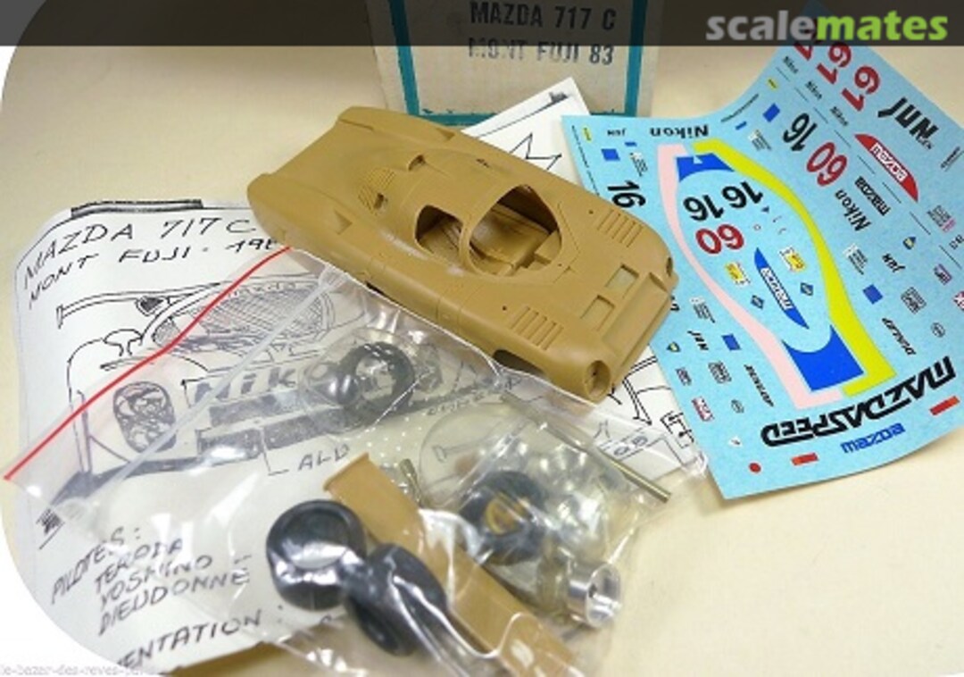 Boxart Mazda 717C #001 "JUM" K* Provence Moulage Boxart Mazda 717C #001 "JUM" K* Provence Moulage