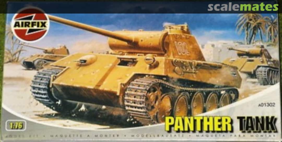Boxart Panther Tank A01302 Airfix Boxart Panther Tank A01302 Airfix