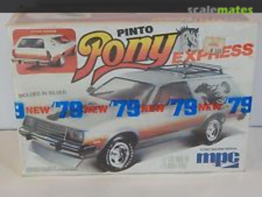 Boxart Pinto Pony Express 1-0738 MPC Boxart Pinto Pony Express 1-0738 MPC