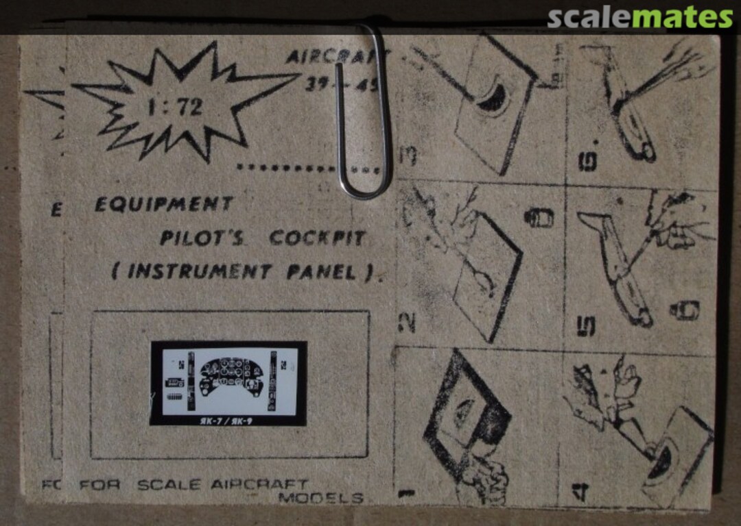 Boxart Yak-7 / Yak-9  PlusModel