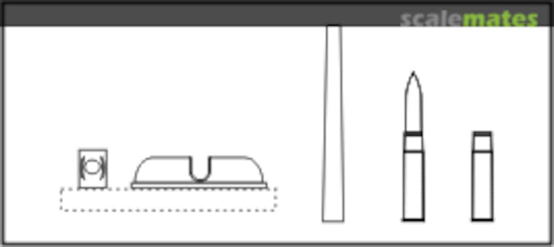 Boxart M4 Sherman 75mm type2 (barrel M3+ammo75mm) BE72010 CMK