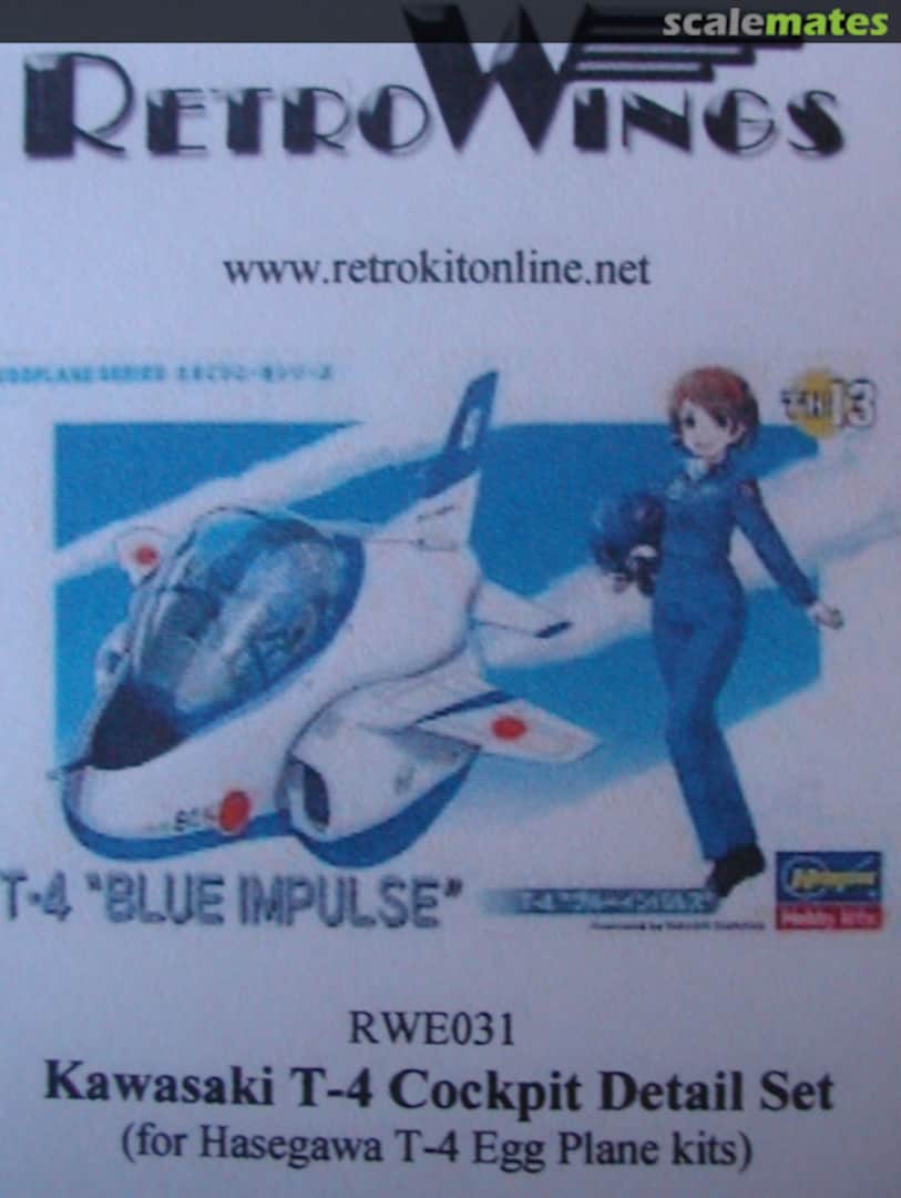 Boxart Kawasaki T-4 Cockpit RWE042 RetroWings Boxart Kawasaki T-4 Cockpit RWE042 RetroWings