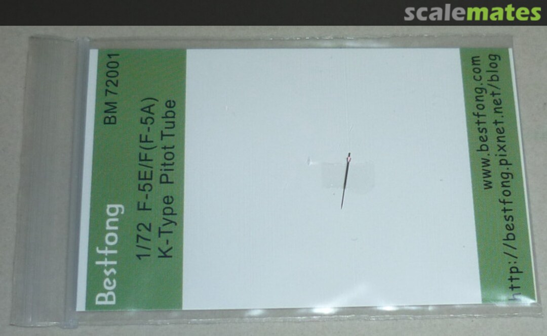 Boxart F-5E/F K type Pitot Tube BM72001 Bestfong Boxart F-5E/F K type Pitot Tube BM72001 Bestfong