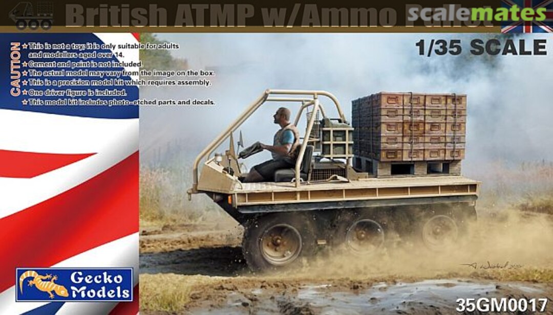 Boxart ATMP w\Ammo Pallet 35GM0017 Gecko Models