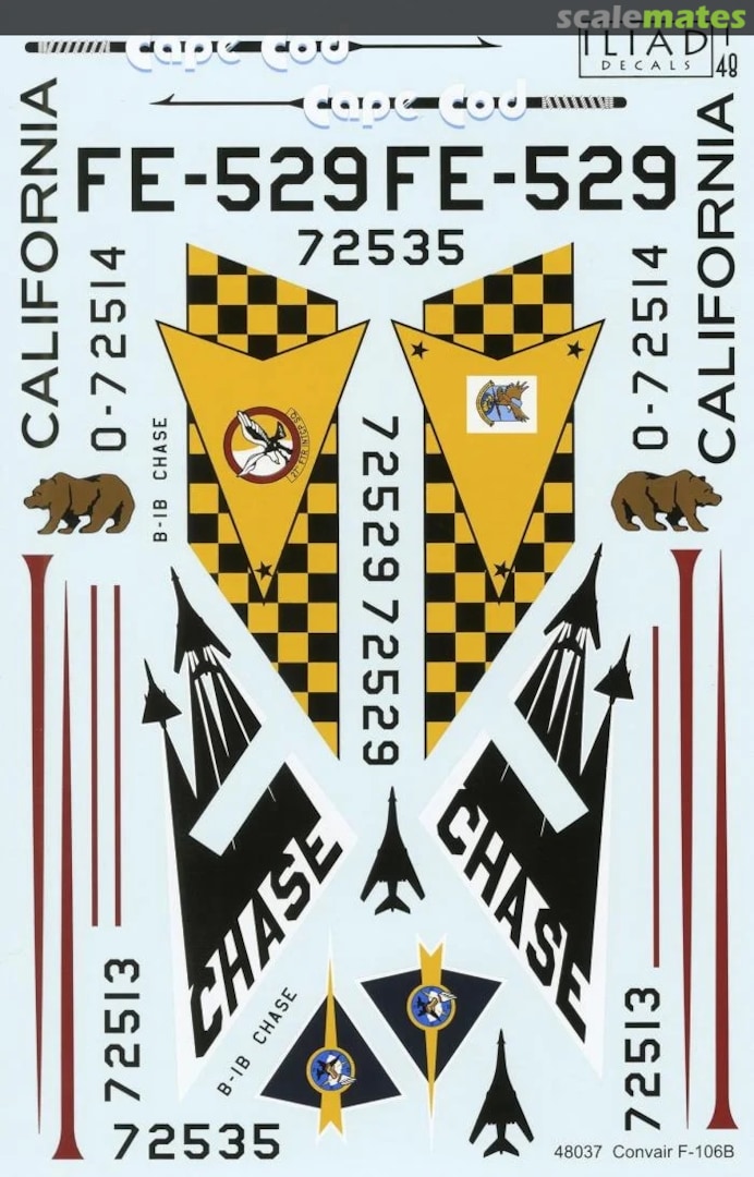 Boxart F-106B Delta Dart 48037 Iliad Design Boxart F-106B Delta Dart 48037 Iliad Design