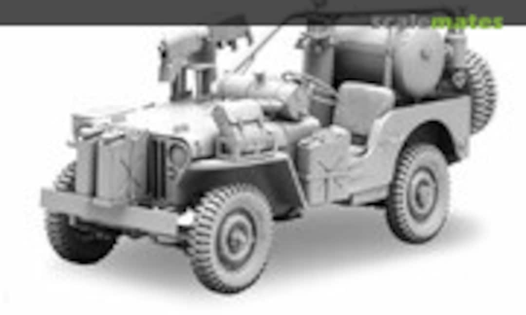 1:16 WWII MB Military Vehicle WASP Flamethrower (SOL MM383)
