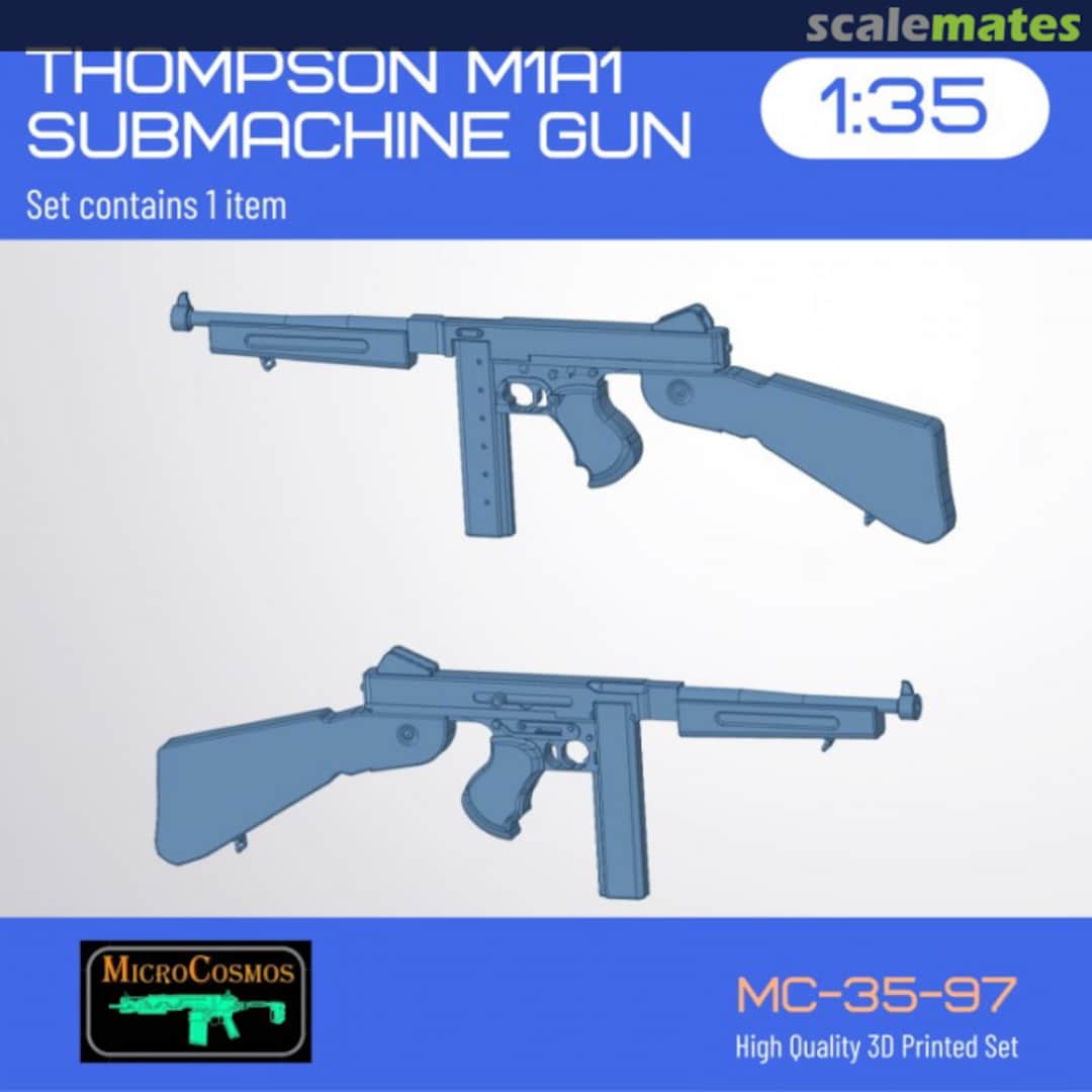 Boxart THOMPSON M1A1 Submachine Gun MC-35-97 3D MicroCosmos Boxart THOMPSON M1A1 Submachine Gun MC-35-97 3D MicroCosmos