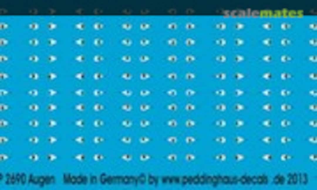 1:16 Augen für Figuren (Peddinghaus-Decals EP 2690) EP 2690