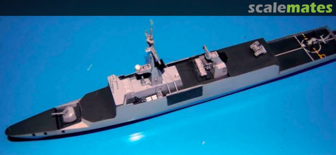 Boxart La Fayette class frigate upgrade set KC40002 L'Arsenal Boxart La Fayette class frigate upgrade set KC40002 L'Arsenal