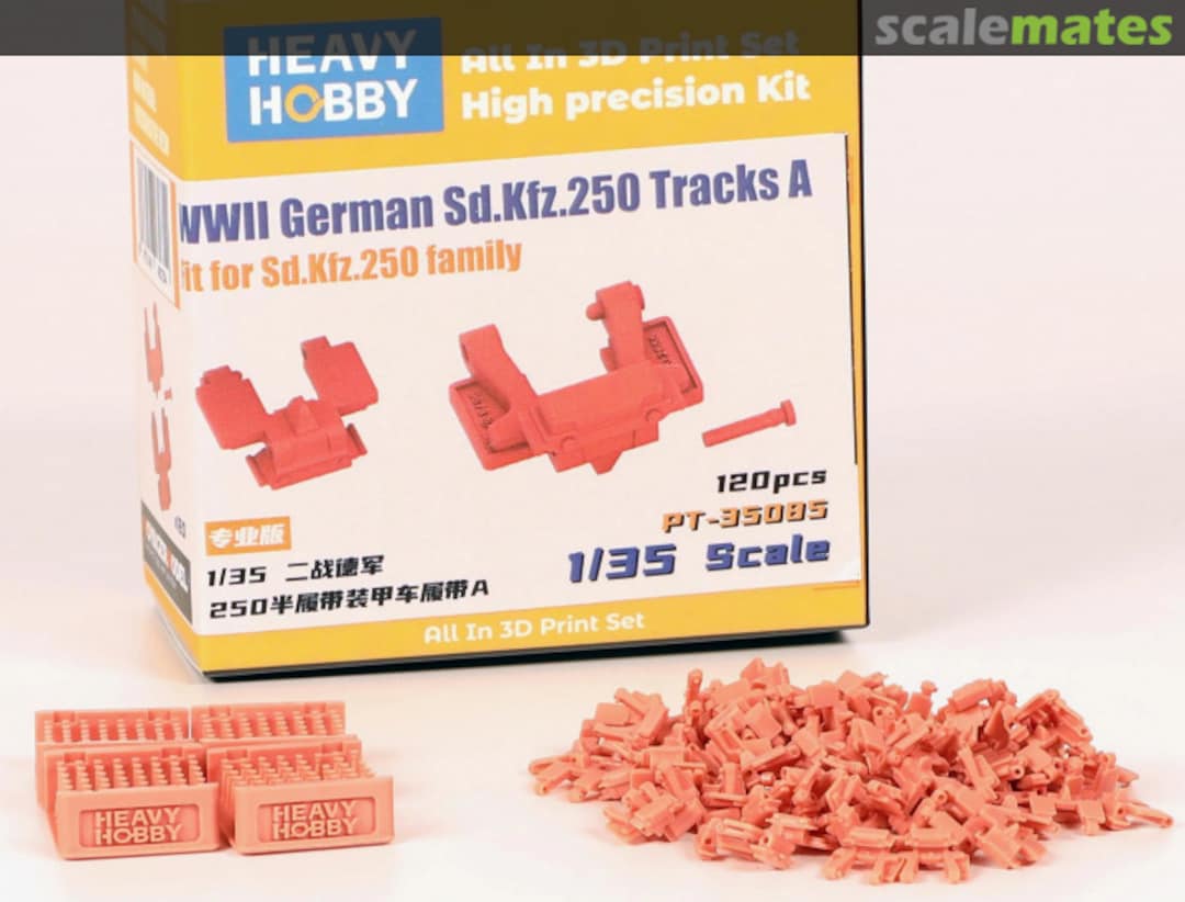 Boxart Sd.Kfz.250 Tracks A PT-35085 Heavy Hobby Boxart Sd.Kfz.250 Tracks A PT-35085 Heavy Hobby