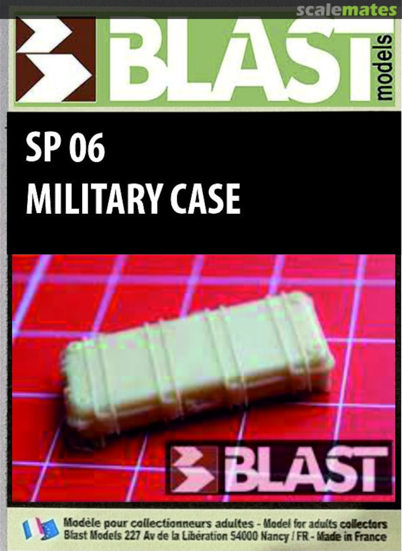 Boxart Military Case SP 06 Blast Models Boxart Military Case SP 06 Blast Models