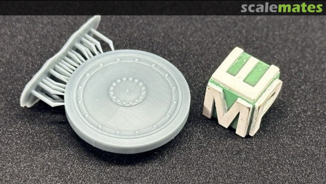 Boxart Jagdpanzer Hetzer - Roadwheel Set - Late 16 Rivets 35040885 EMP3d