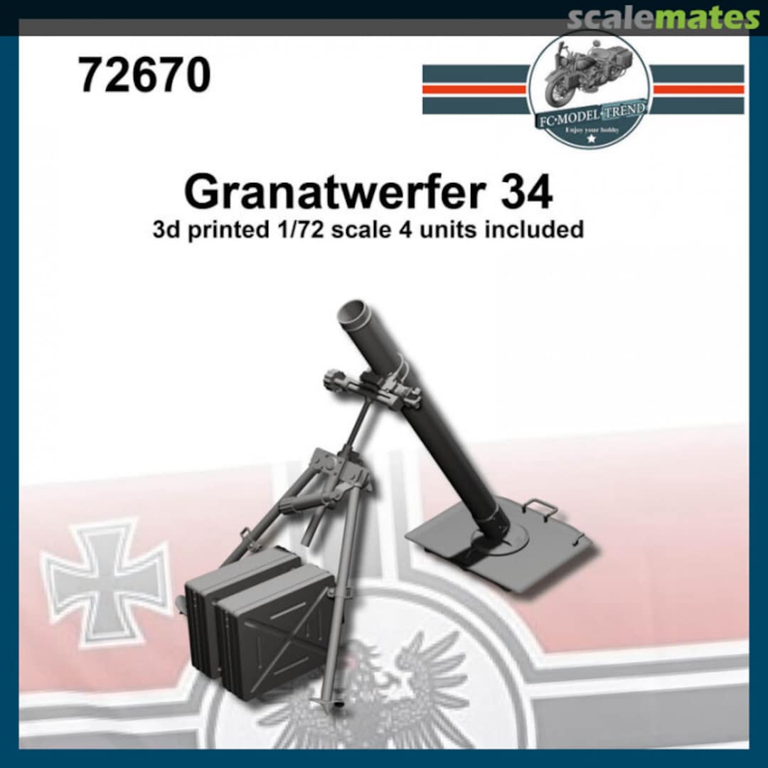 Boxart Granatwerfer 34 72670 FC Model Trend Boxart Granatwerfer 34 72670 FC Model Trend