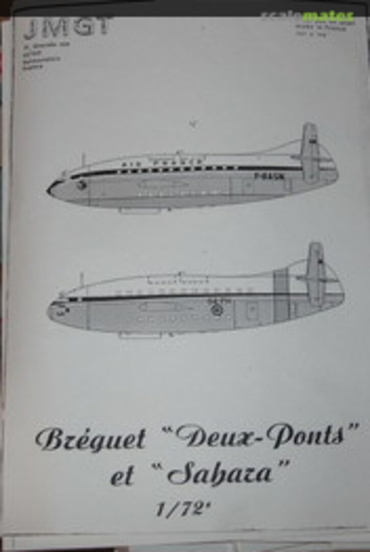 Boxart Breguet Deux-Ponts & Sahara 72V01 JMGT Boxart Breguet Deux-Ponts & Sahara 72V01 JMGT