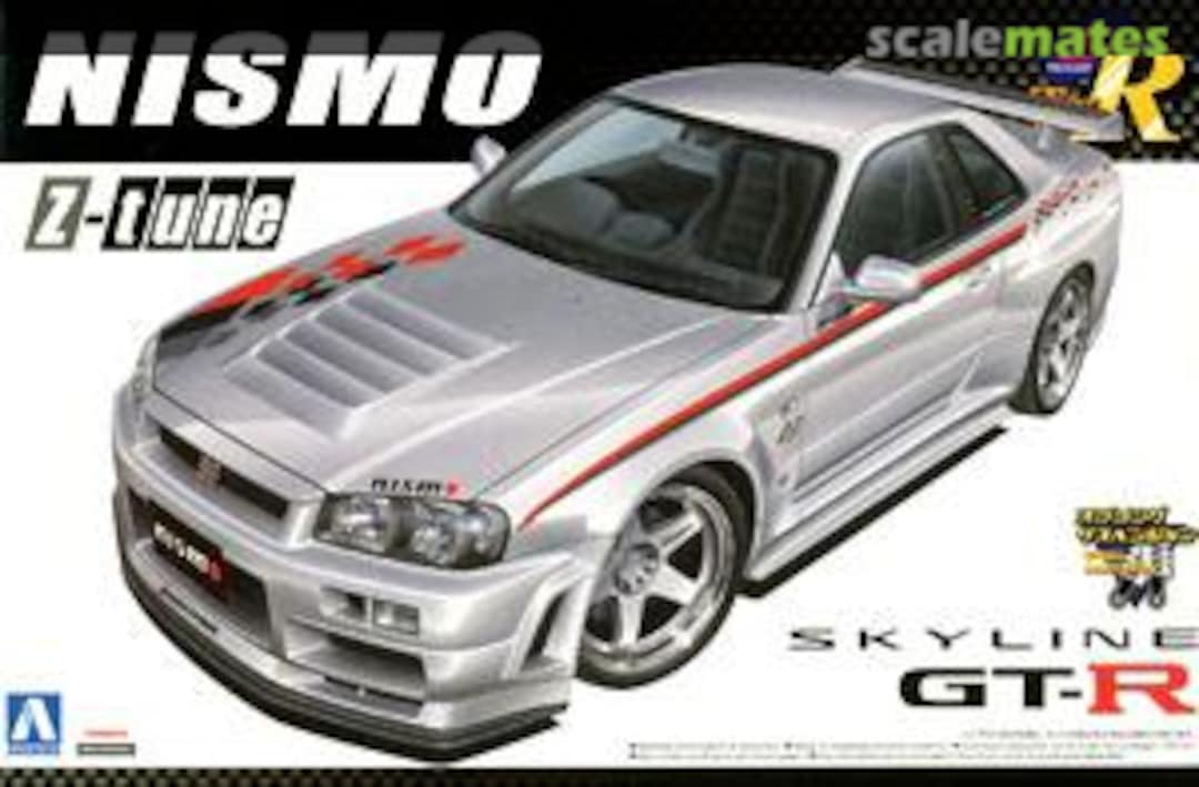 Boxart Nismo Z-Tune R34 Skyline GT-R 043509 Aoshima Boxart Nismo Z-Tune R34 Skyline GT-R 043509 Aoshima