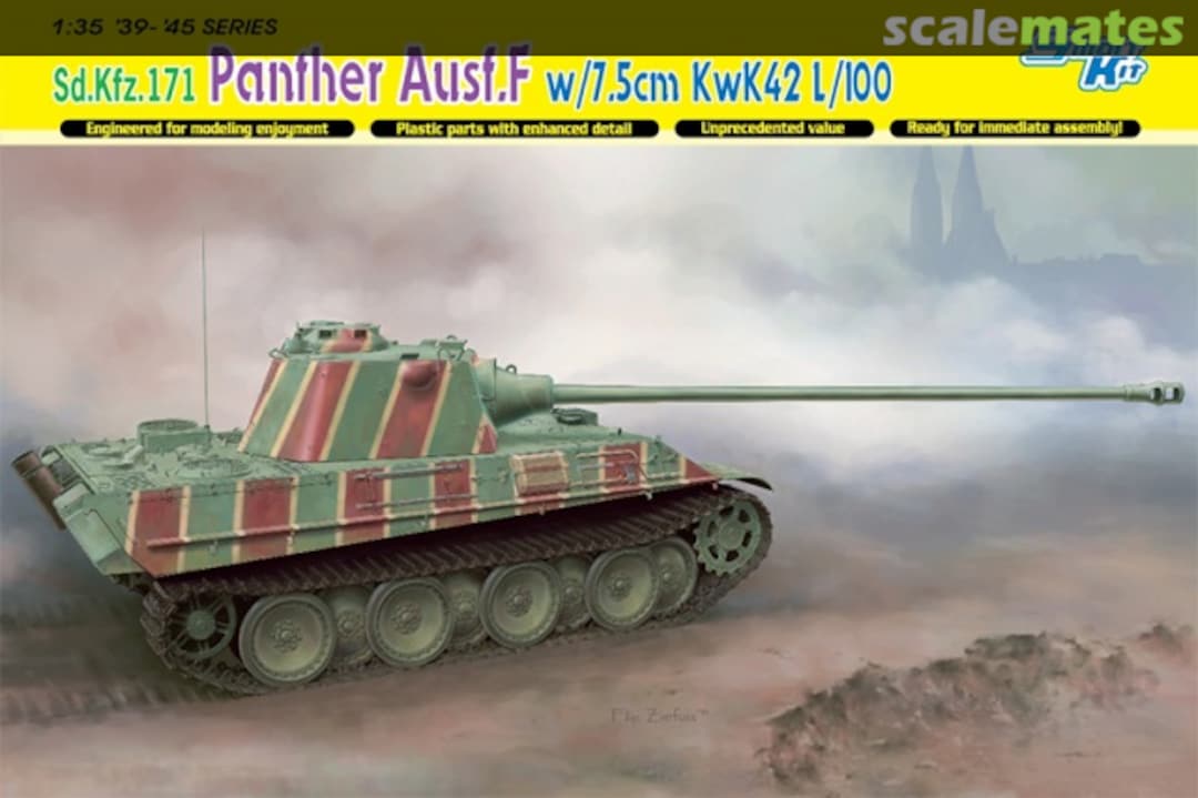 Boxart Sd.Kfz.171 Panther Ausf.F w/7.5cm KwK42 L/100 6799 Dragon Boxart Sd.Kfz.171 Panther Ausf.F w/7.5cm KwK42 L/100 6799 Dragon