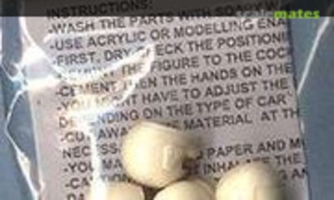 1:20 Assorted F-1 driver helmet set (El Oso kits OSO-002)