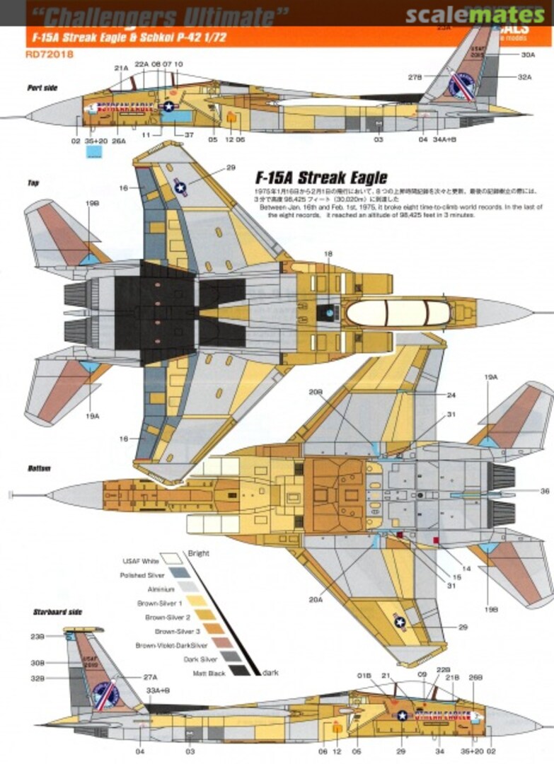 Boxart "Challengers Ultimate" RD72018 Rocketeer Decal Boxart "Challengers Ultimate" RD72018 Rocketeer Decal